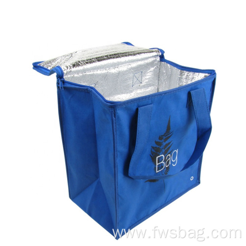 Reusable Thermal Lined Non Woven Cooler Insulated Bag